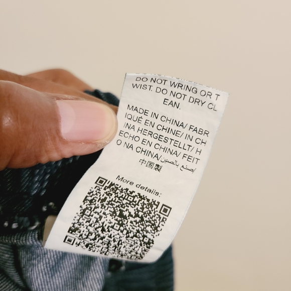 Shein Curve | Women's Denim Circle Skirt With Frayed or Raw Hems (Size 1XL) - Picture 8 of 12